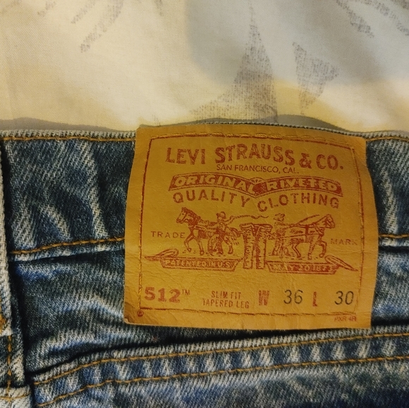 Levis Vintage 90's 512 Mom Jeans - Picture 9 of 11